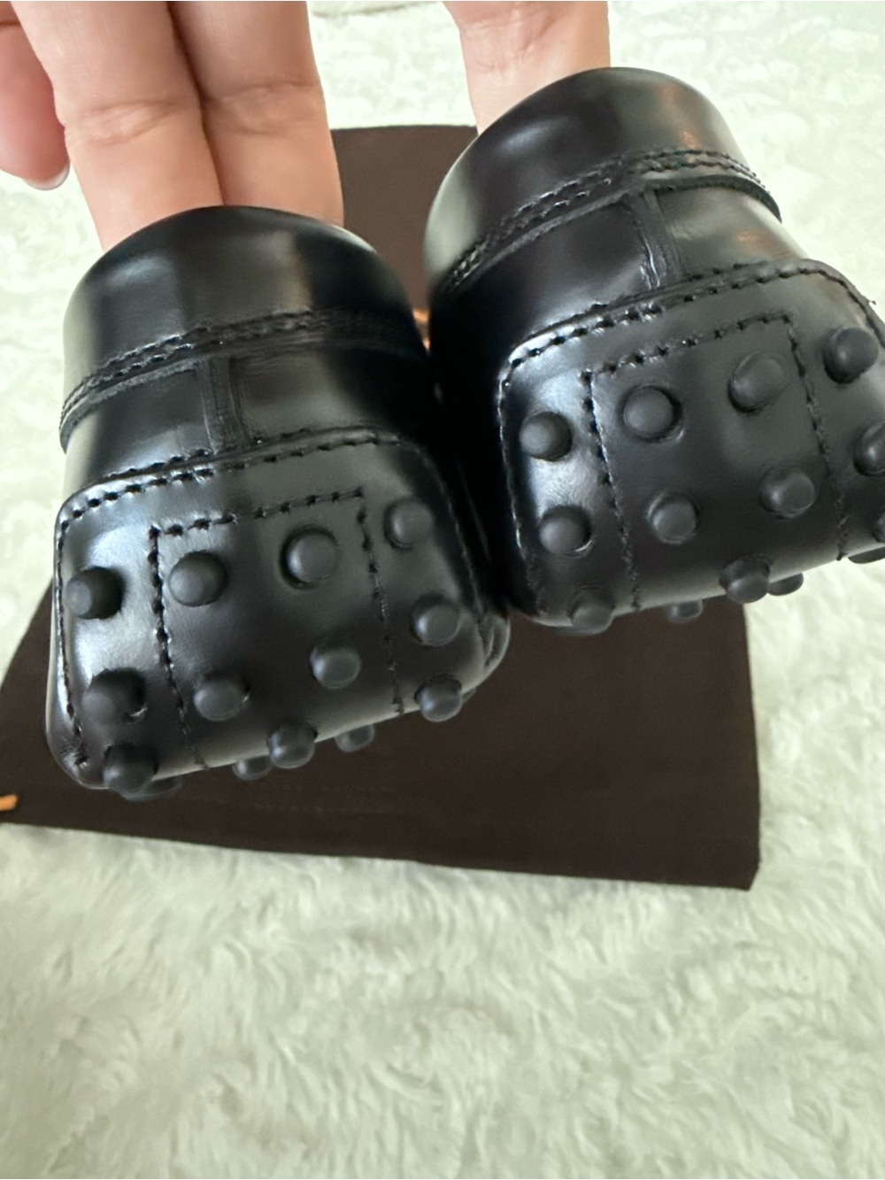 NEW Tod's Gommini Leather Driver Penny Loafers Moccasins - Picture 12 of 15